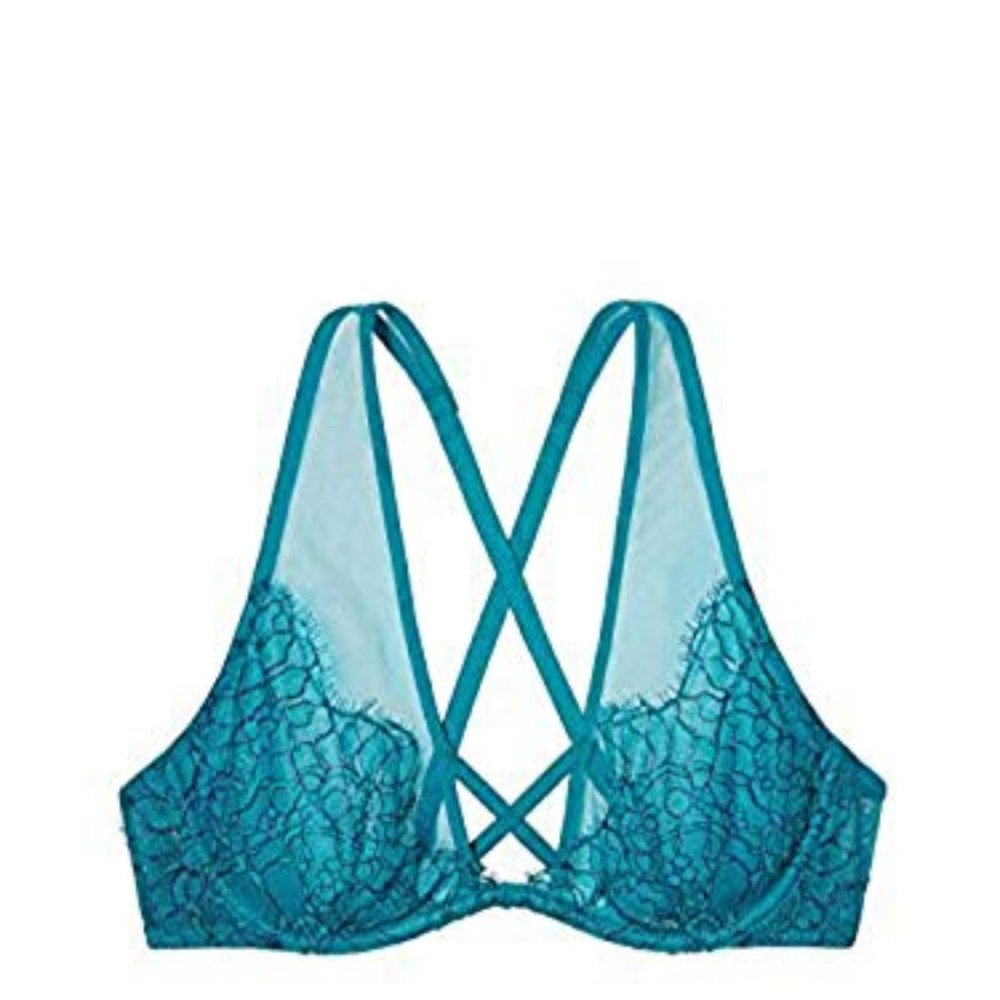 Evening Tide with Ensign Strappy Plunge Bra 34 D